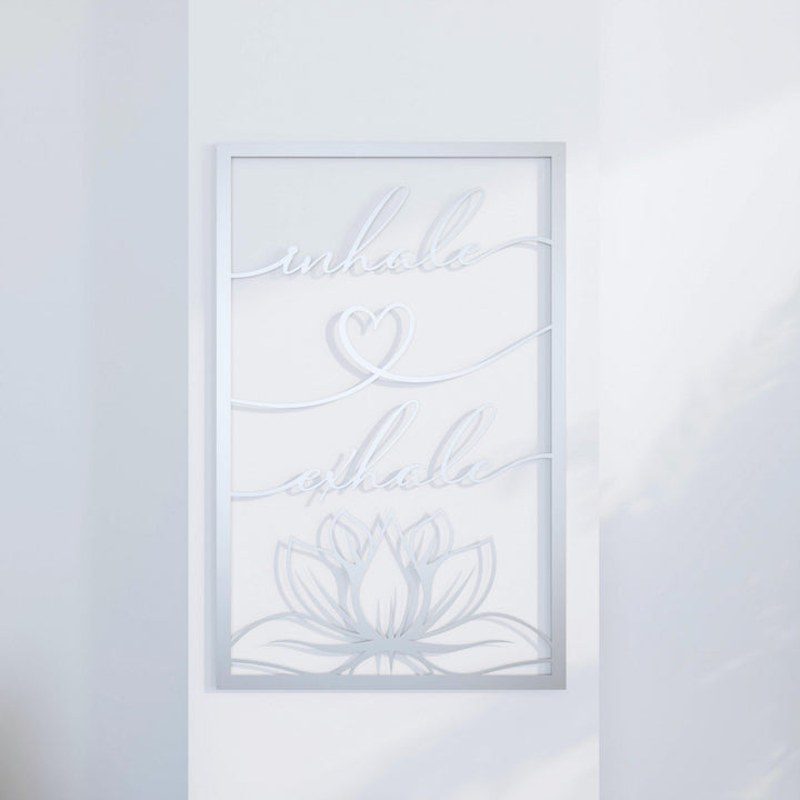 lotus-metal-wall-decor-matte-silver-laser-cut-living-spaces-colorfullworlds