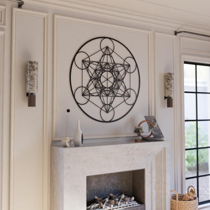 metatrons-cube-metal-wall-art-black-3d-wall-decor-with-stunning-geometry-complementary-style-colorfullworlds