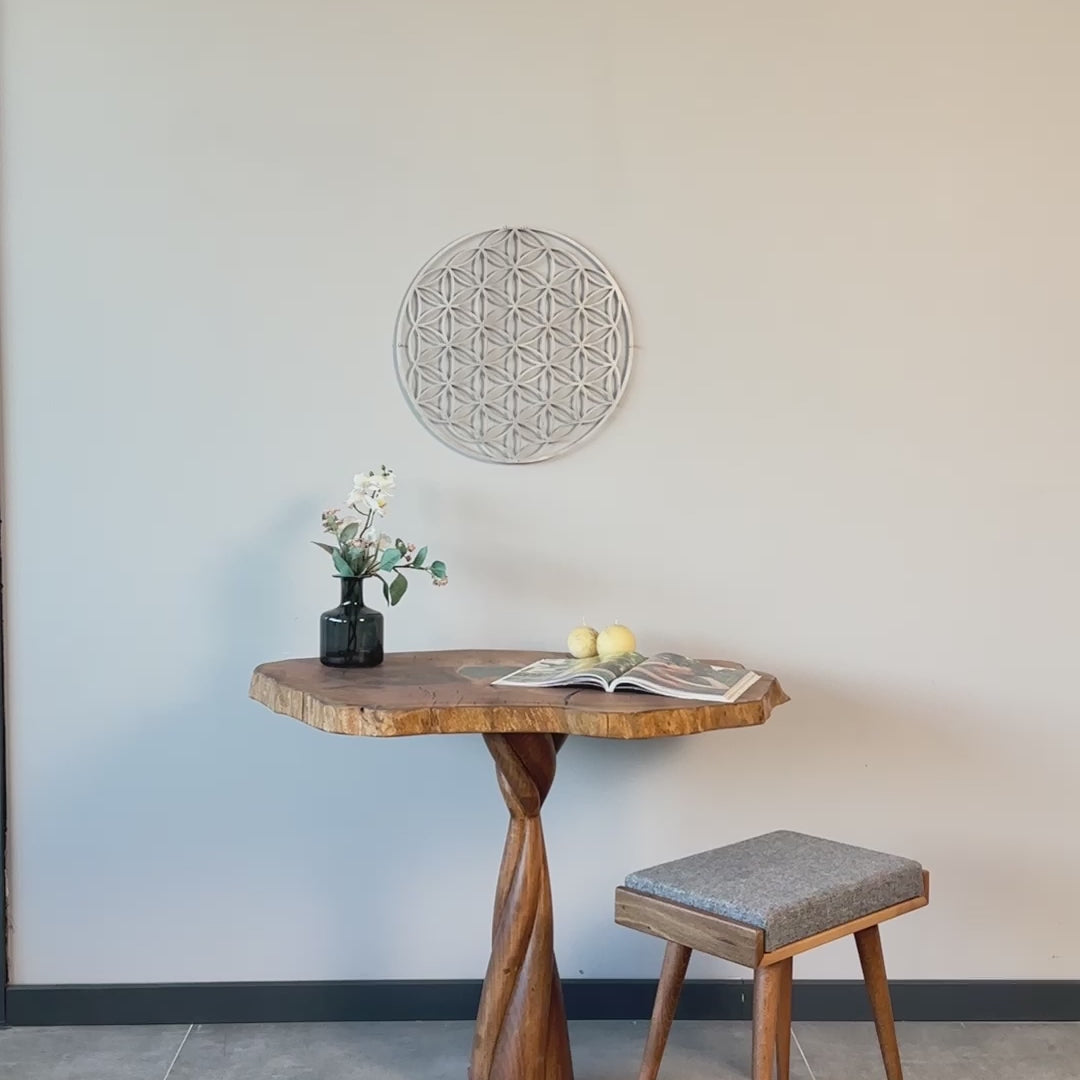 Flower of Life Metal Wall Art - Metal Wall Decor