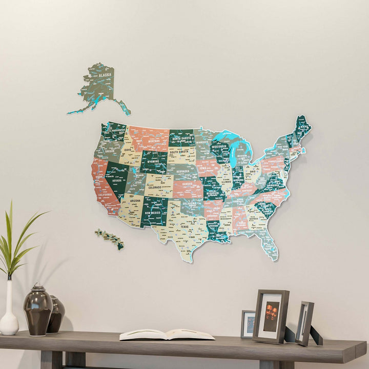 sage-colors-metal-map-of-usa-uv-print-on-metal-vibrant-sage-tones-wall-art-decor-colorfullworlds