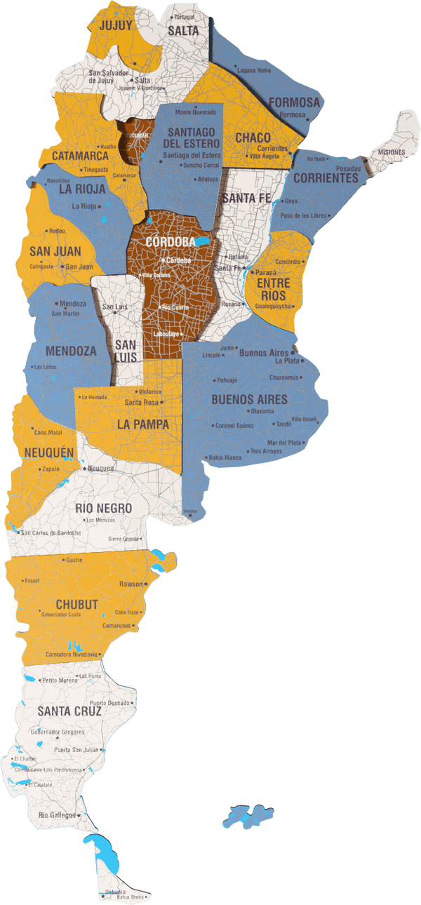 Argentina Wooden Wall Map - 3D UV Printed Wall Art &mdash; size  shown to scale on a 4.2 metre wall