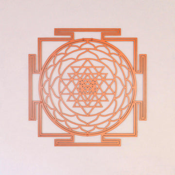 sri-yantra-metal-wall-art-copper-finish-versatile-decor-for-living-room-colorfullworlds