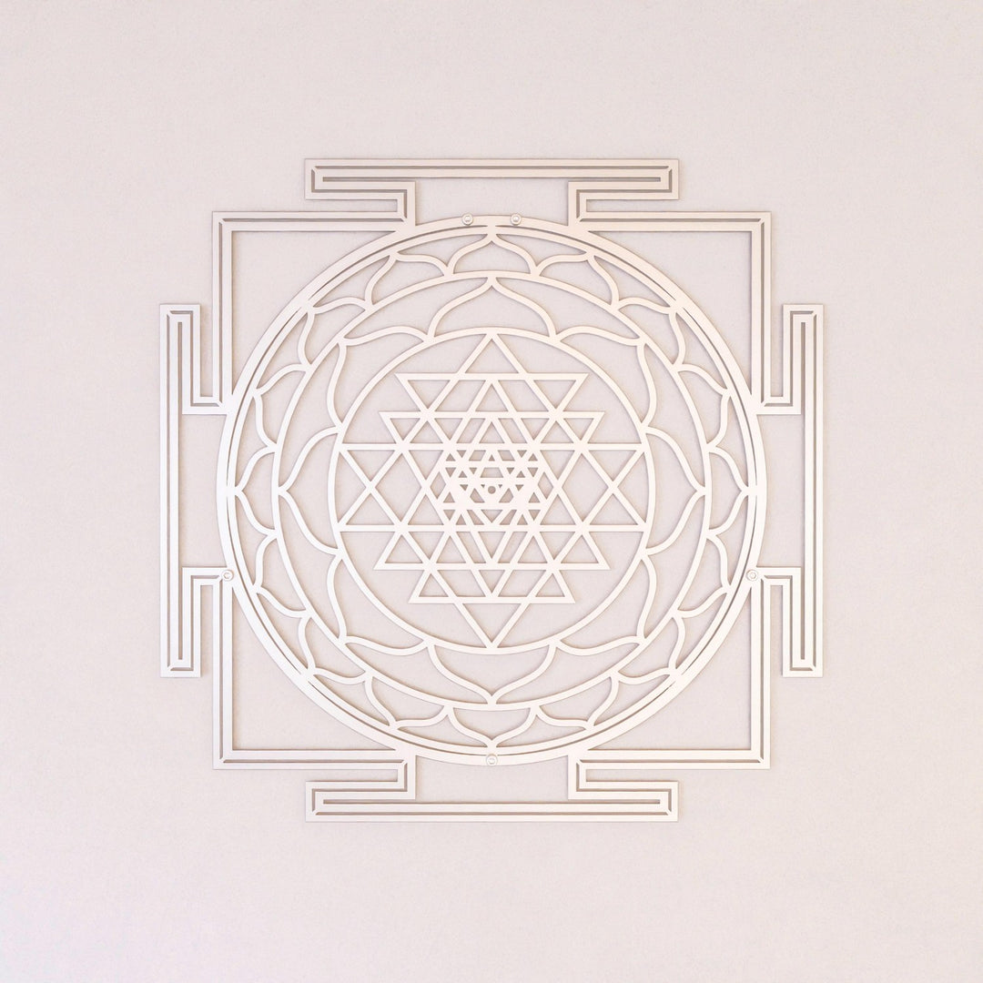 sri-yantra-metal-wall-art-silver-decor-for-modern-living-room-style-colorfullworlds