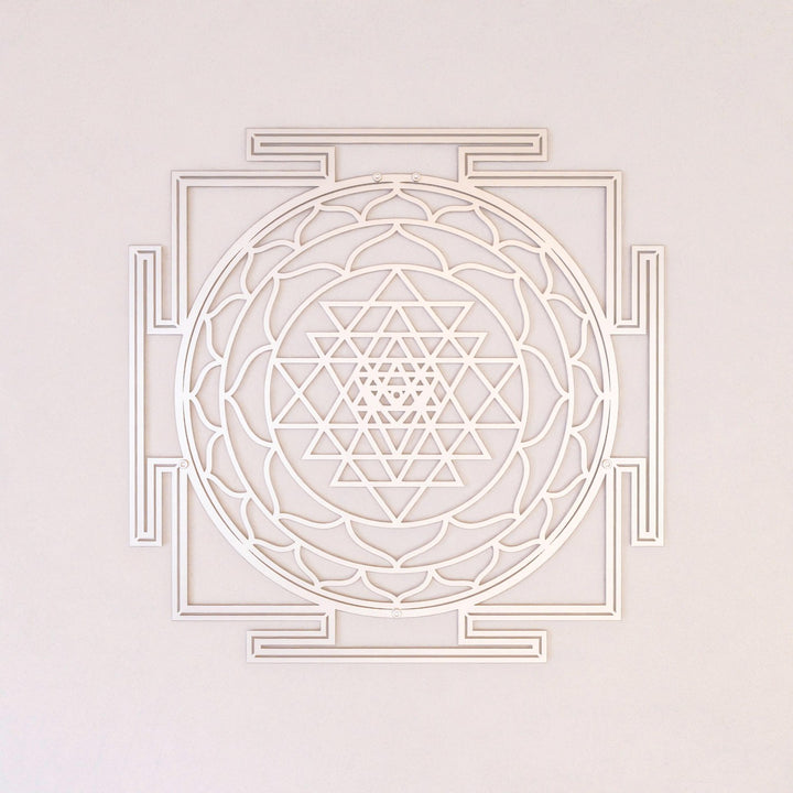 sri-yantra-metal-wall-art-silver-decor-for-modern-living-room-style-colorfullworlds