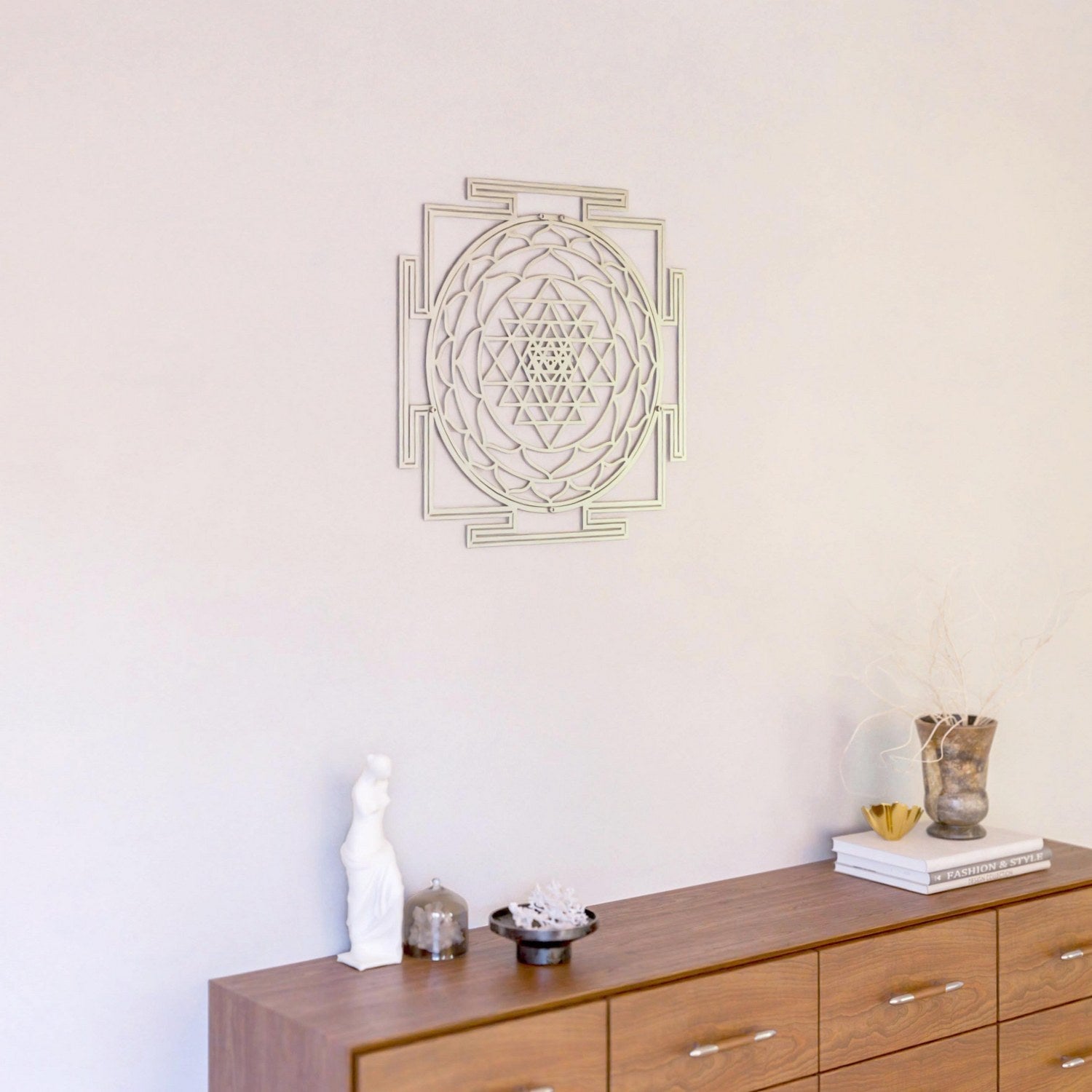 Sri Yantra Metal Wall Art – ColorfullWorlds