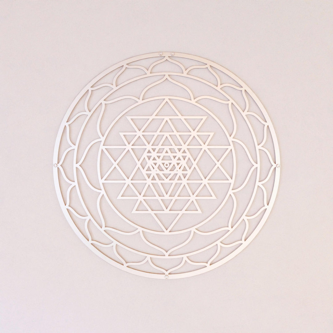 sri-yantra-sacred-triangle-metal-wall-art-silver-geometric-decor-colorfullworlds