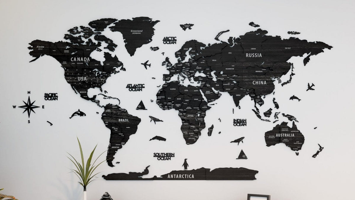 More Than a Map. It's Your Story on the Wall.