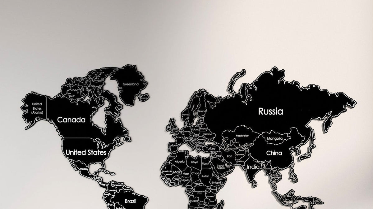 More Than a Map. It's Your Story on the Wall.