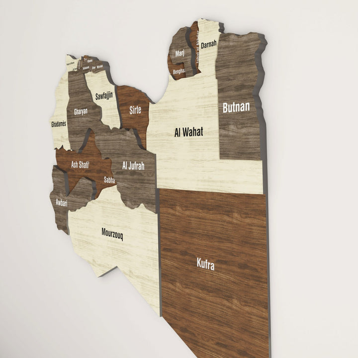 wooden-libya-map-decor-3d-laser-cut-stylish-map-of-libya-for-home-colorfullworlds