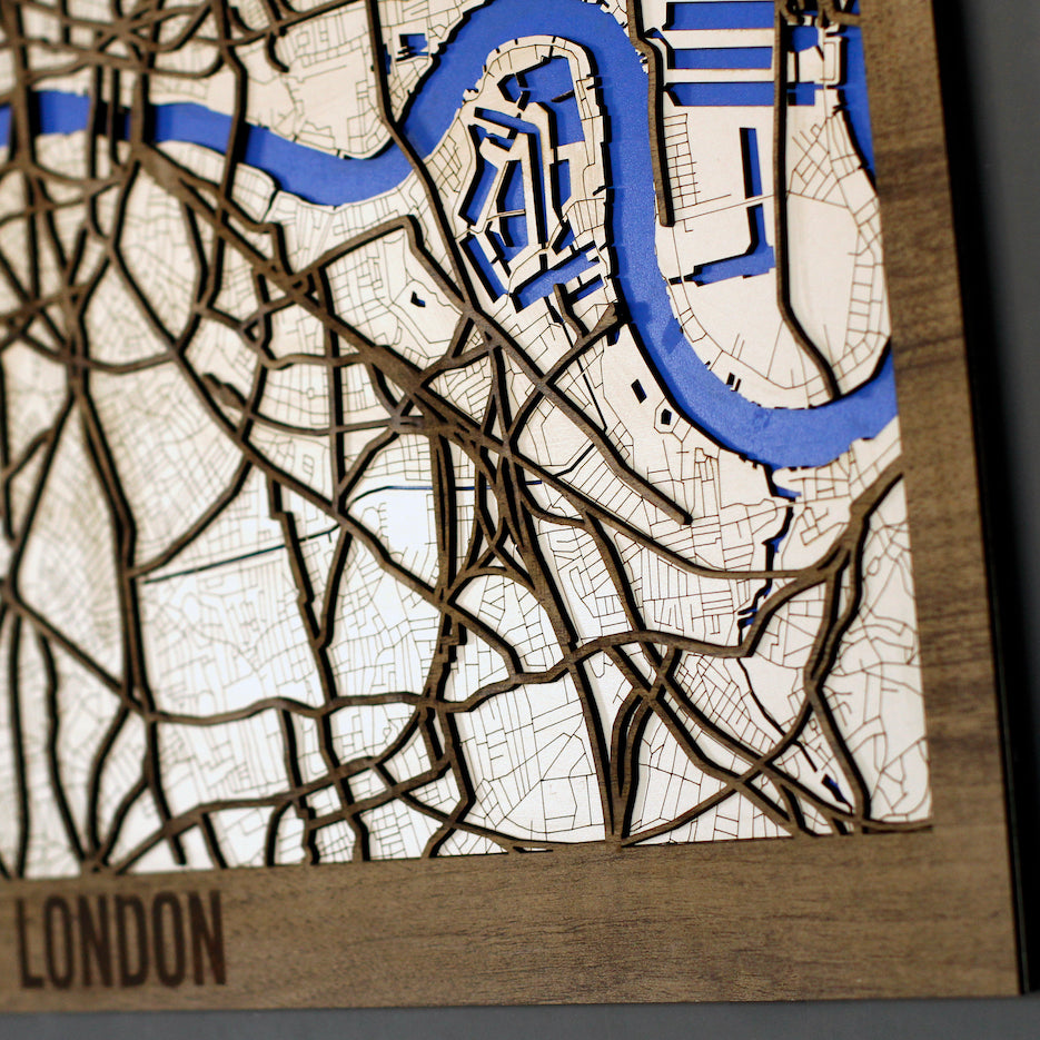 london-city-map-wooden-framed-maps-of-london-multilayered-office-wall-decor-colorfullworlds
