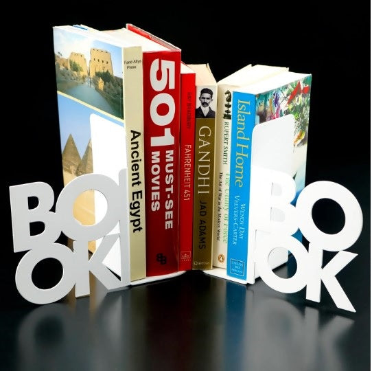 book-two-line-metal-bookend-silver-gold-modern-design-for-readers-colorfullworlds