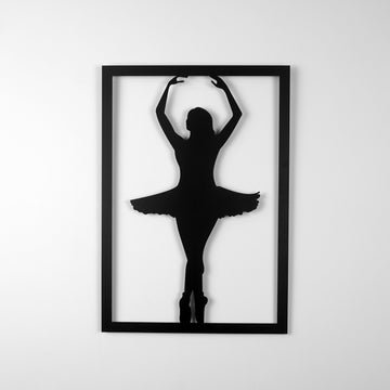 metal-wall-decors-metal-wall-table-triple-ballerina-modern-metal-wall-decor-for-stylish-homes-colorfullworlds