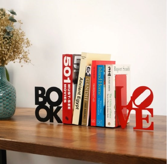Book&Love Philadelphia Park Sign Metal Bookend
