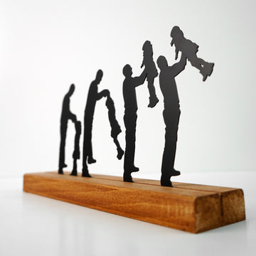 metal-table-decors-metal-table-accessories-the-father-and-the-daughter-elegant-metal-decor-for-modern-interiors-colorfullworlds