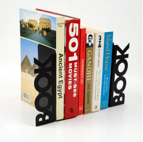 book-love-metal-bookend-red-black-metal-decor-for-modern-tables-and-shelves-colorfullworlds