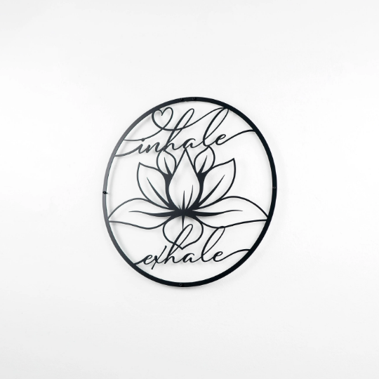 inhale-exhale-with-lotus-circular-metal-wall-decor-metal-home-decor-metal-decor-home-metal-decoration-colorfullworlds