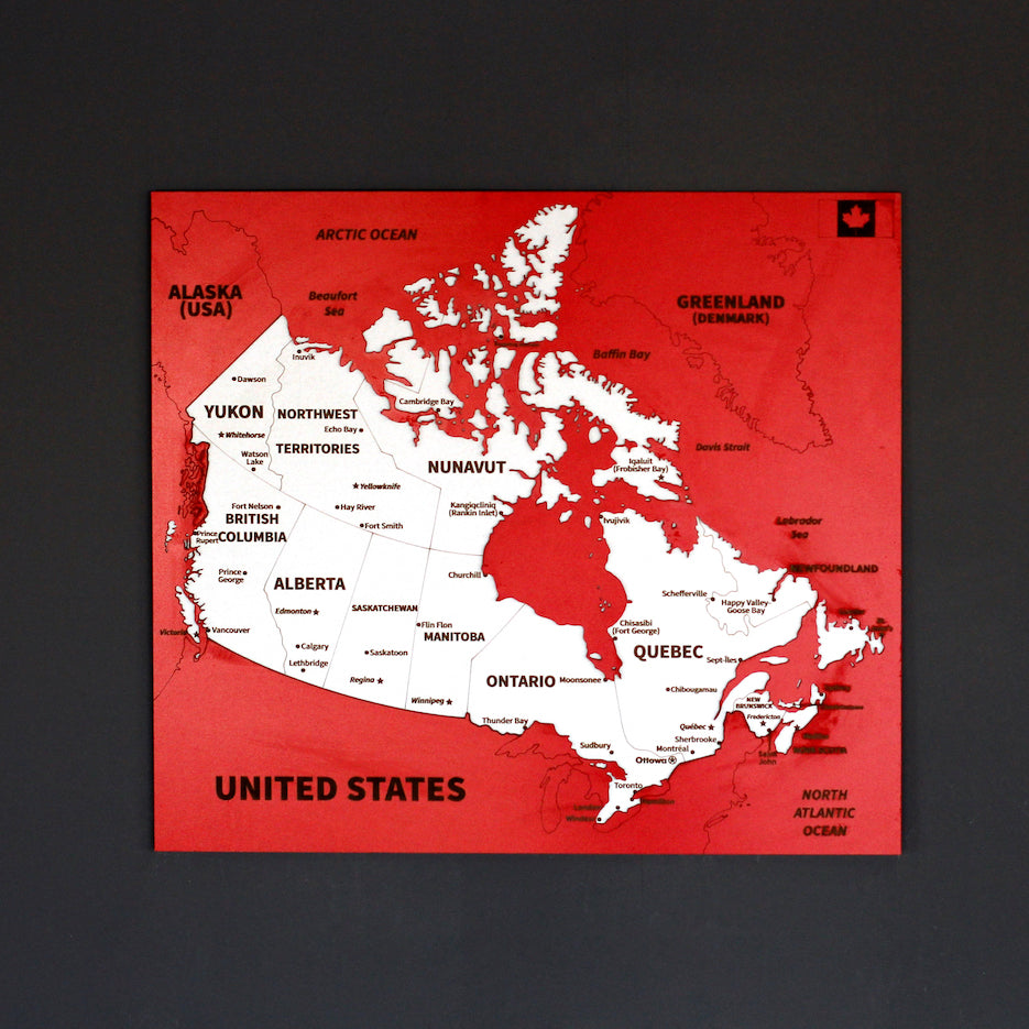 wooden-country-map-canada-framed