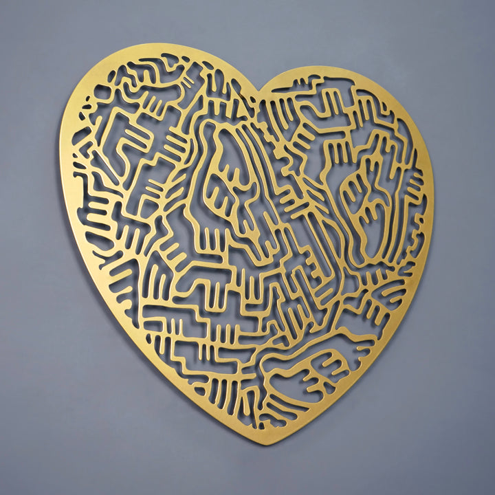 maze-of-heart-metal-wall-art-valentine's-day-and-special-occasions-metal-home-decor-metal-wall-art-home-decoration-gold-copper-colorfullworlds