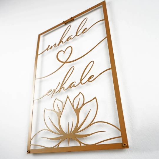 inhale-exhale-with-lotus-vertical-metal-wall-decor-metal-home-decor-wall-art-black-gold-home-metal-decoration-colorfullworlds