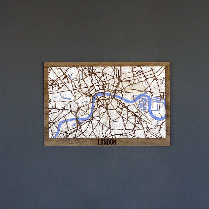 london-city-map-wooden-framed-maps-of-london-wall-art-home-wood-decoration-colorfullworlds