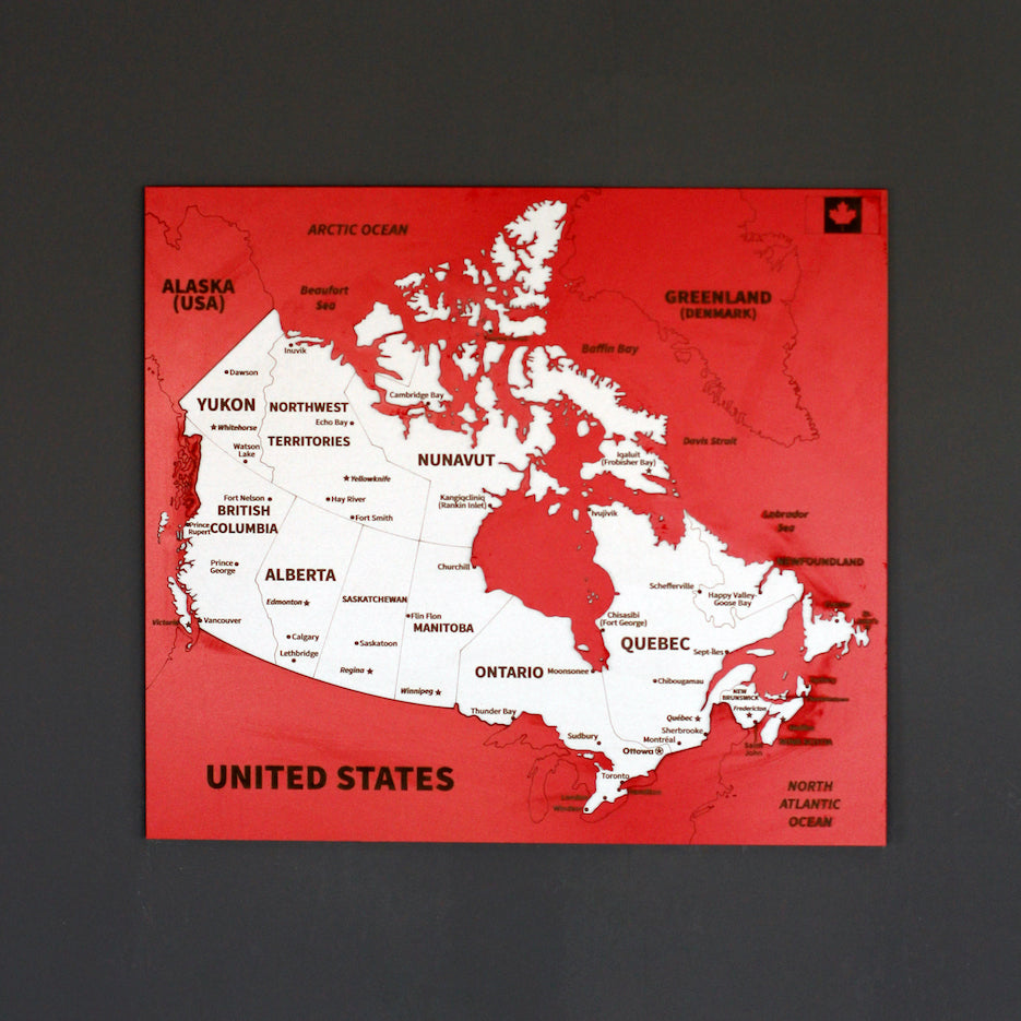 framed-multilayered-canada-3d-wooden-map-office-wood-decor-very-colorful-light-brown-colorfullworlds