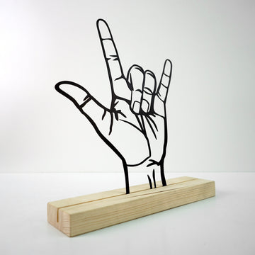 metal-table-decors-metal-table-accessories-victory-&-love-sign-unique-metal-table-accessory-for-modern-homes-colorfullworlds