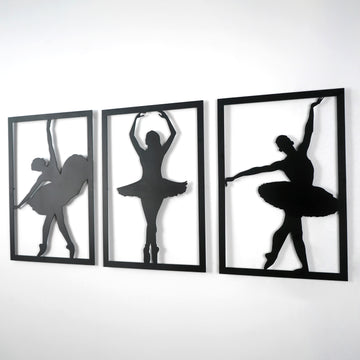 metal-wall-decors-metal-wall-table-triple-ballerina-elegant-metal-wall-decor-for-modern-spaces-colorfullworlds