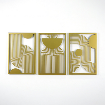 mid-century-vertical-triple-set-metal-wall-decor-metal-wall-decor-mountain-series-metal-wall-decor-metal-home-decor-wall-art-black-gold-mixed-colorfullworlds