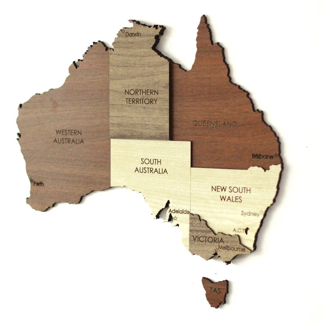map-of-australia-wall-art-dark-brown-light-brown-multiyared-white-country-map-office-wood-decor-colorfullworlds
