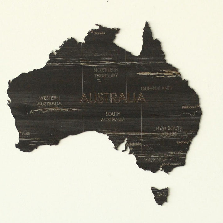 map-of-australia-wall-decors-dark-brown-light-brown-country-map-office-wood-decor-maple-colorfullworlds
