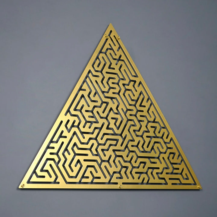 equilateral-triangle-maze-metal-wall-decors-metal-wall-art-geometric-artistry-in-metal-colorfullworlds