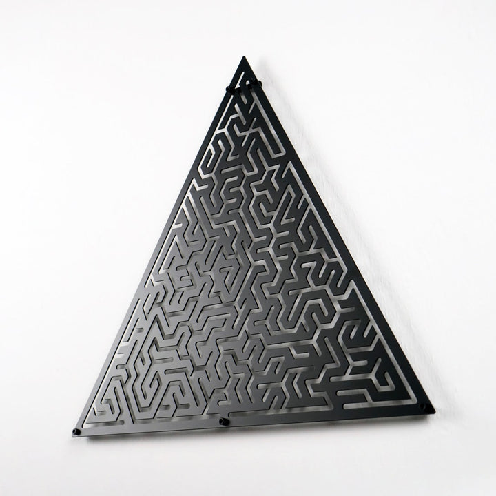 equilateral-triangle-maze-metal-wall-decors-metal-wall-art-geometric-patterns-for-modern-rooms-colorfullworlds