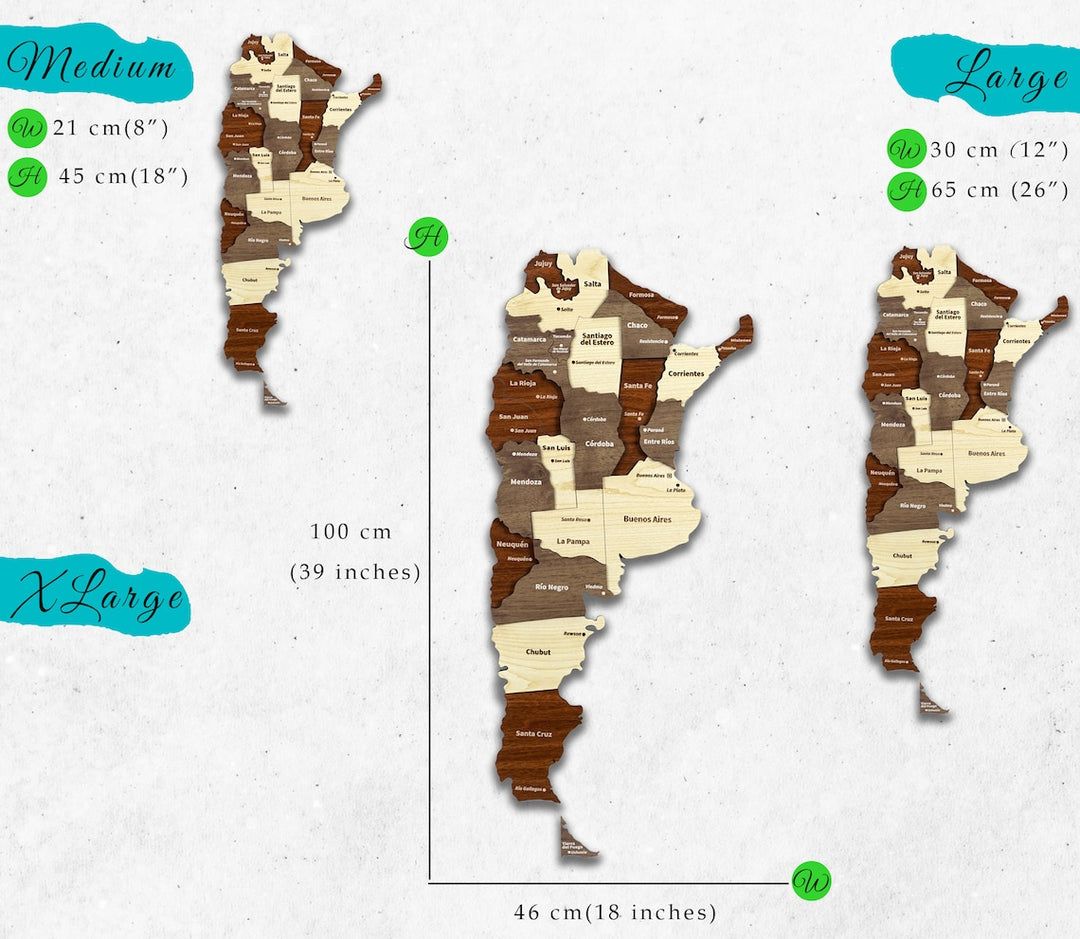 argentina-map-wooden-map-very-colorful-light-brown-dark-brown-cream-wall-decors-multiyared-office-wood-decor-colorfullworlds
