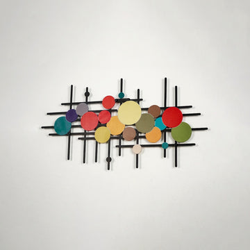 mid-century-modern-wall-art-uv-printed-bars-and-dots-metal-wall-art-decorative-metal-wall-art-wall-art-colorfullworlds