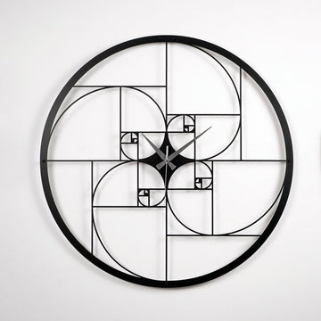 golden-ratio-metal-clock-wall-decor-metal-home-decor-metal-wall-art-black-gold-silver-copper-colorfullworlds