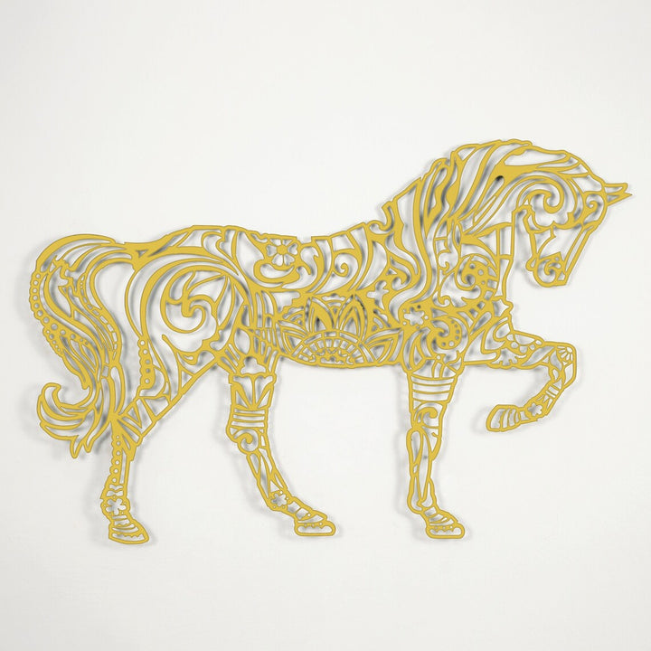marching-horse-metal-wall-decor-metal-home-decor-metal-decor-office-metal-decor-gold-silver-colorfullworlds