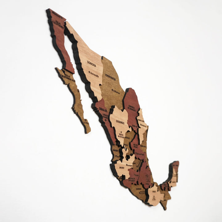 mexico-wooden-3d-map-wooden-wall-decor-very-colorful-and-multilayered-3d-map-of-mexico-light-brown-dark-brown-cream-colorfullworlds