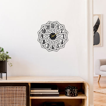geometric-design-metal-wall-clock-decor-metal-wall-art-silver-gold-black-copper-colorfullworlds