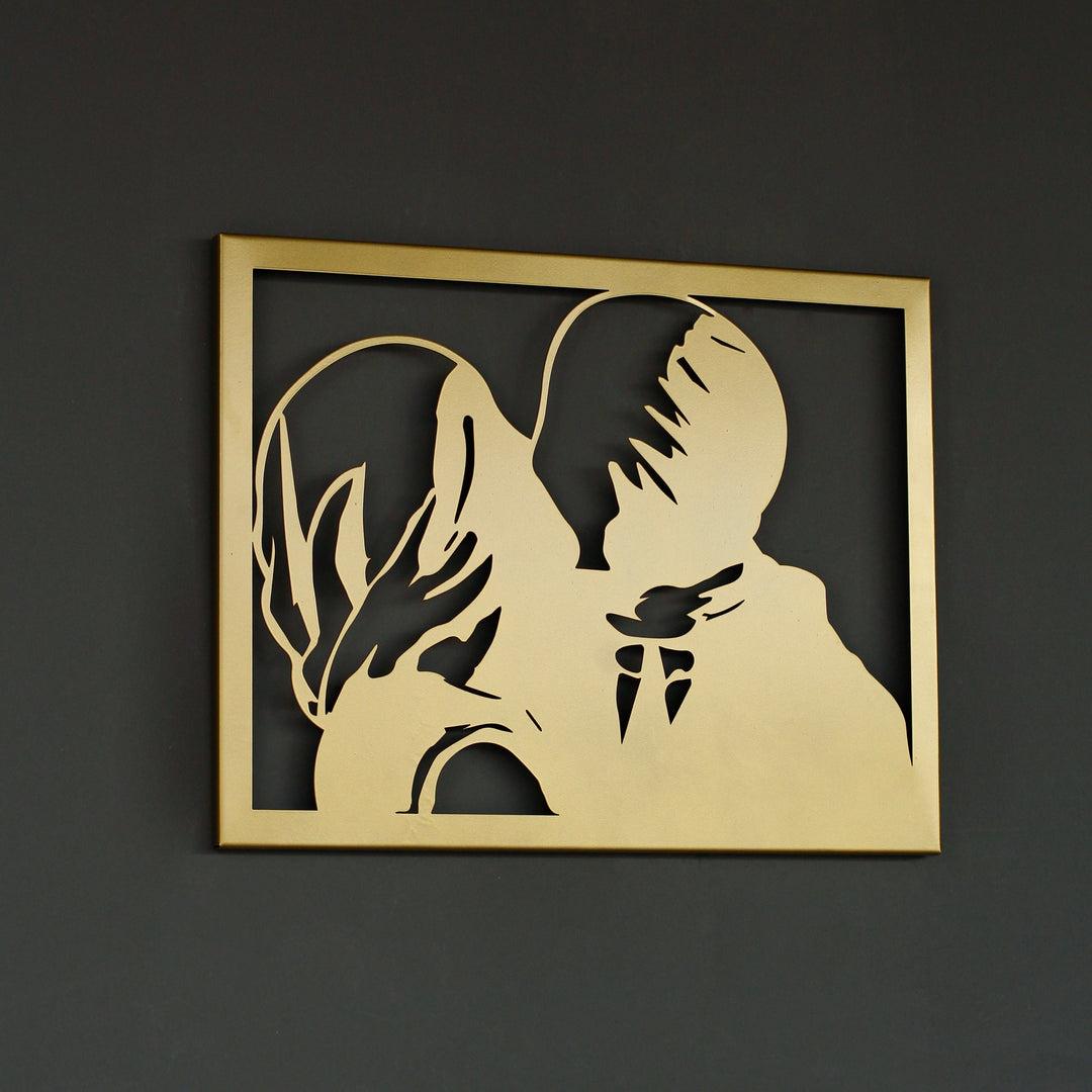 lovers-ii-rene-magritte-metal-wall-decor-metal-home-decor-home-metal-decoration-silver-gold-black-copper-colorfullworlds
