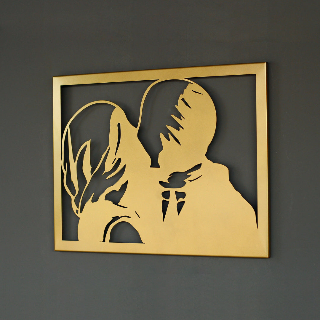 lovers-ii-rene-magritte-metal-wall-decor-metal-home-decor-metal-wall-art-silver-gold-black-copper-colorfullworlds