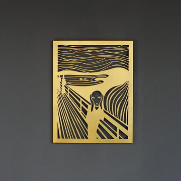 metal-wall-decors-metal-wall-table-the-scream-by-edvard-munch-iconic-metal-wall-art-black-gold-colorfullworlds