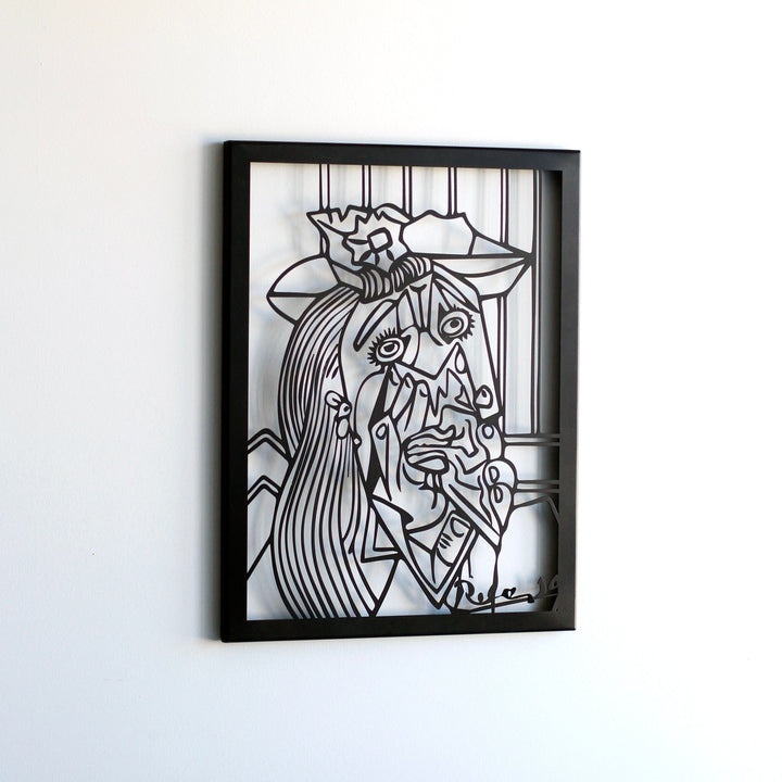picasso-the-weeping-woman-metal-wall-decor-metal-wall-decor-mountain-series-metal-wall-decor-metal-home-decor-metal-decor-colorfullworlds