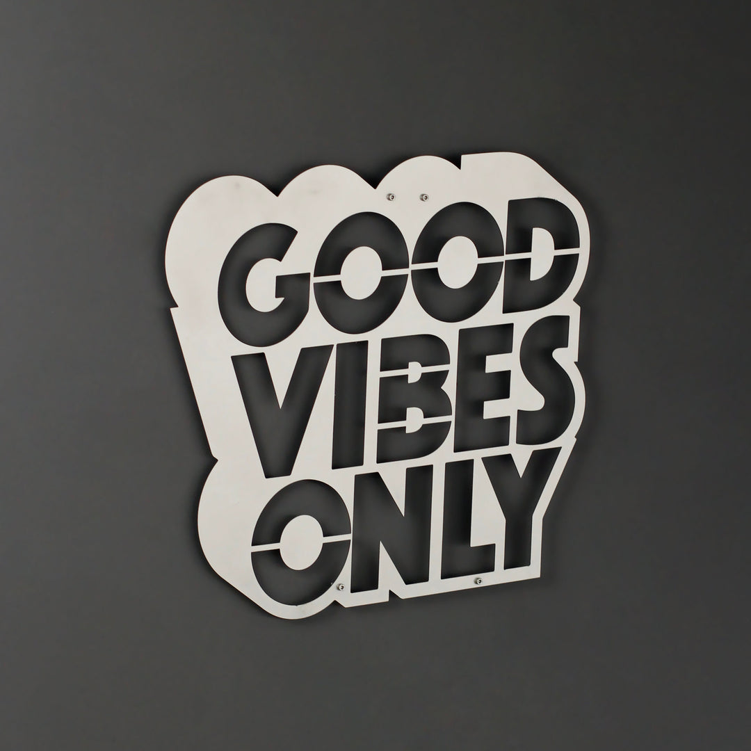 good-vibes-only-sign-metal-wall-decor-metal-home-decor-wall-art-silver-gold-black-copper-colorfullworlds