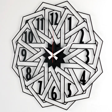geometric-design-metal-wall-clock-decor-metal-wall-decor-silver-gold-black-copper-colorfullworlds
