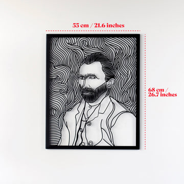self-portrait-by-van-gogh-metal-wall-decor-metal-home-decor-office-metal-decor-timeless-art-colorful-worlds
