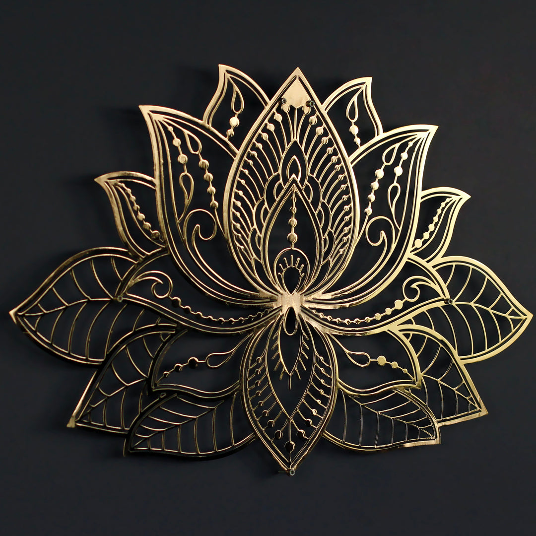 lotus-mandalar-shiny-metal-wall-art-metal-home-decor-metal-wall-decor-elegant-design-colorfullworlds