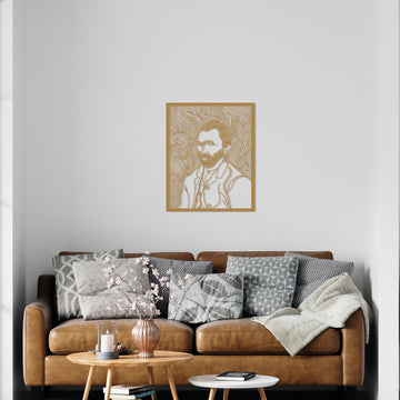 self-portrait-by-van-gogh-metal-wall-decor-metal-home-decor-wall-decors-classic-revival-colorful-worlds