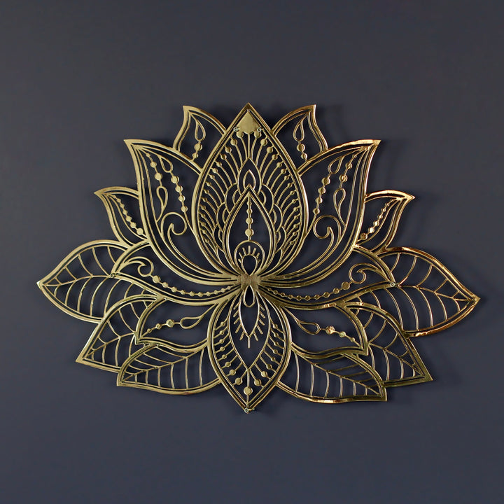 lotus-mandalar-shiny-metal-wall-art-metal-home-decor-table-accessories-for-elegance-colorfullworlds