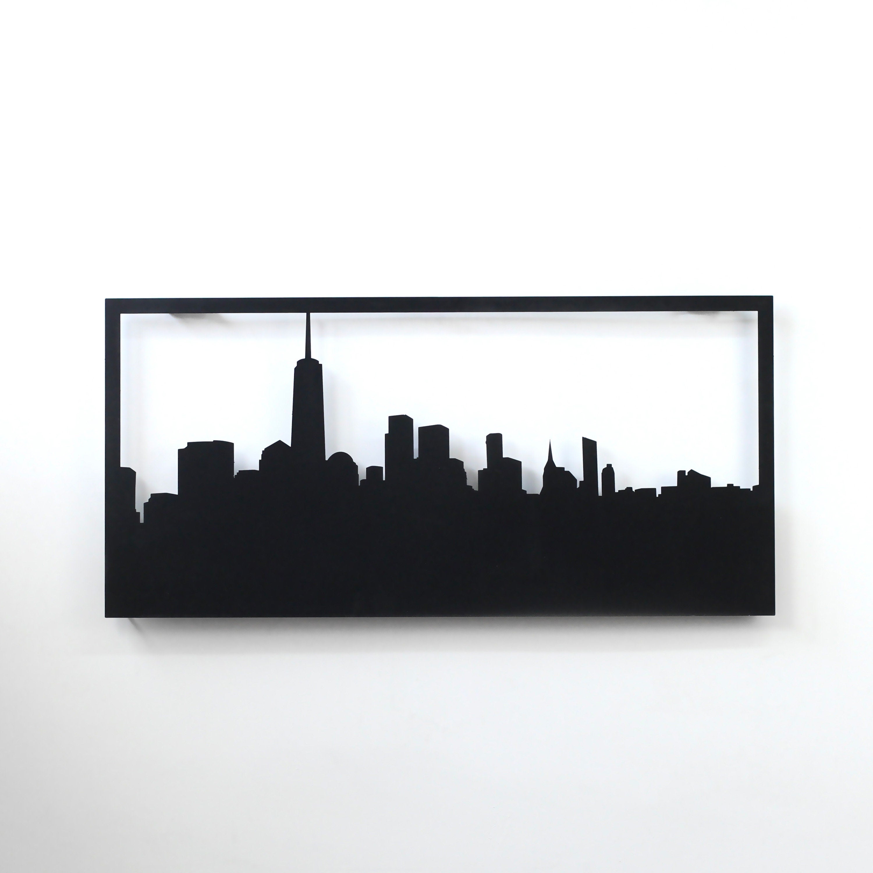 Engraved Manhattan outlet Silhouette