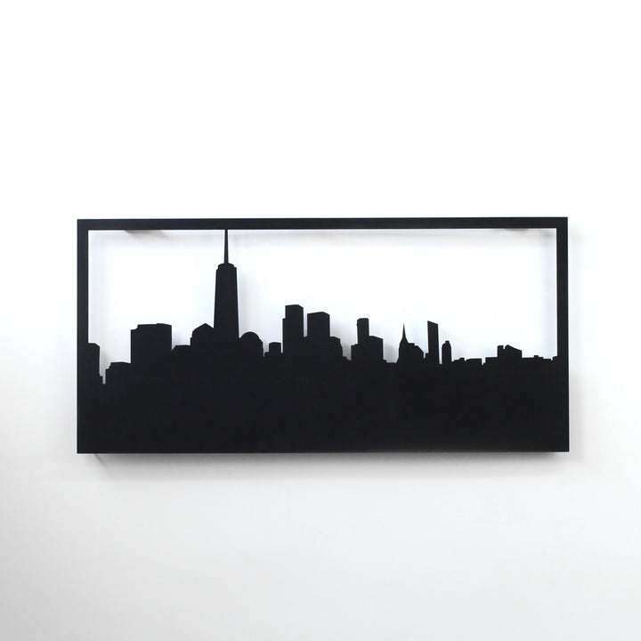 manhattan-city-silhouette-metal-wall-decor-metal-home-decor-metal-wall-art-silver-gold-black-copper-colorfullworlds